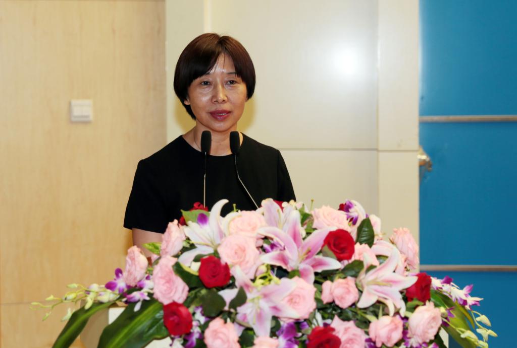 新蒲京官网院长张晓云致辞