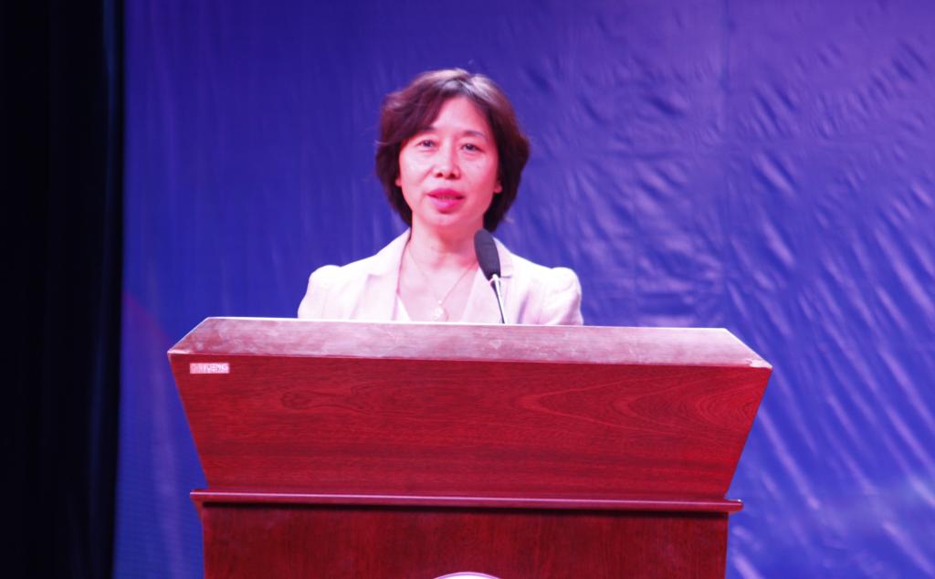 新蒲京官网院长张晓云致辞