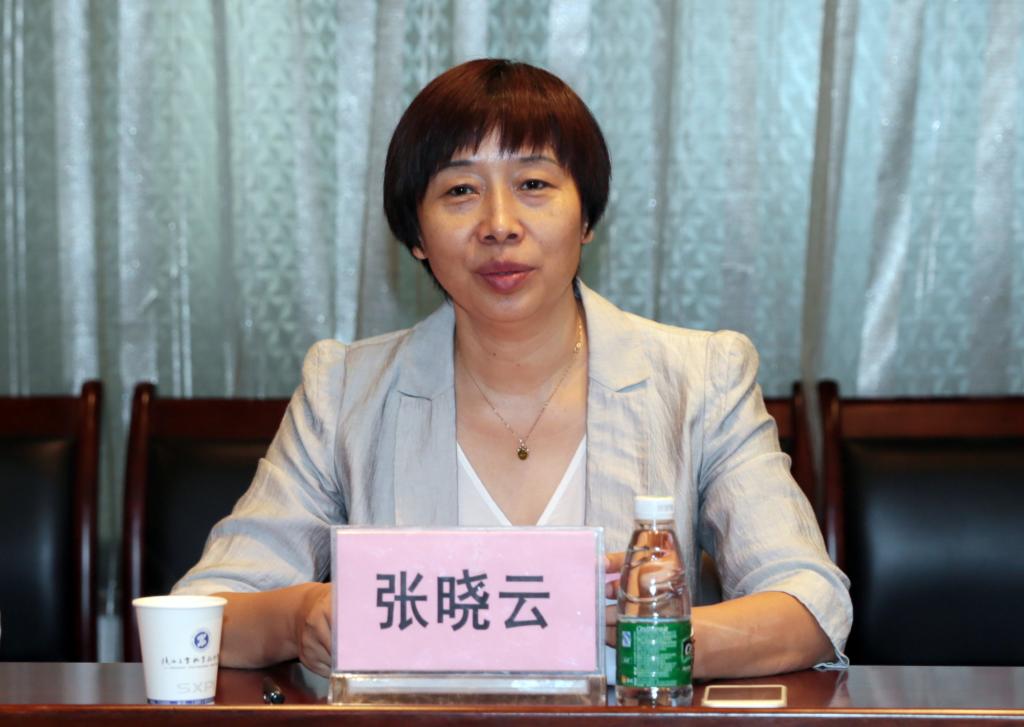 新蒲京官网院长张晓云致辞