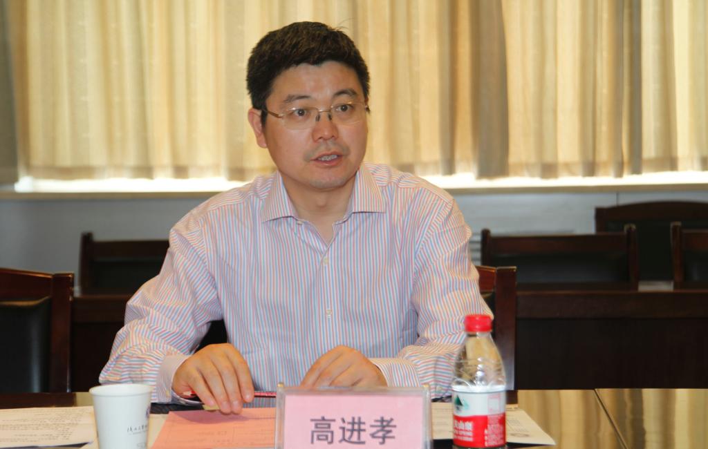 高进孝处长希望能够与新蒲京官网加强交流与合作